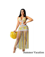Load image into Gallery viewer, *PRE-ORDER Crochet Summer Vacation Dress