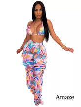 Load image into Gallery viewer, *Pre-Order* Two Piece Bikini Pants Set Amaze