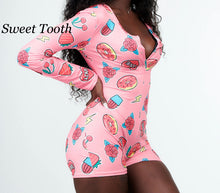 Load image into Gallery viewer, Pajama Onesie Sweet Tooth 
