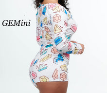 Load image into Gallery viewer, Pajama Onesie GEMini
