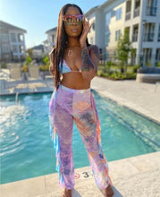 Load image into Gallery viewer, *Pre-Order* Two Piece Bikini Pants Set Cotton Candy
