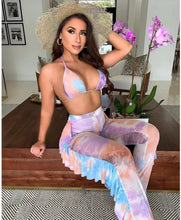 Load image into Gallery viewer, *Pre-Order* Two Piece Bikini Pants Set Cotton Candy
